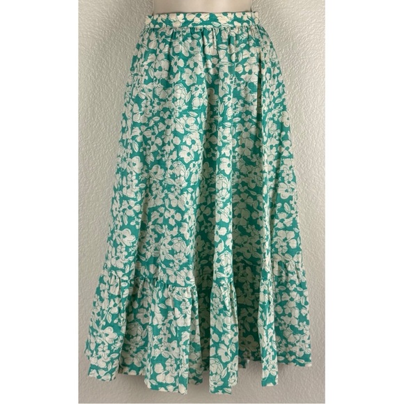 Prophecy Vintage Hawaiian Floral Print Skirt / Top Set, size XXS - Picture 6 of 16